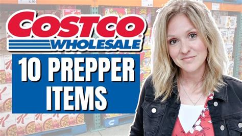 Prepper Items You Need To Buy At Costco Emergency Food Storage