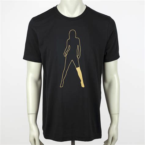 Vs Logo Metallic Gold Shirt Vinegar Syndrome