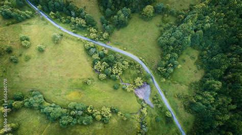 Aerial landscape Stock Photo | Adobe Stock