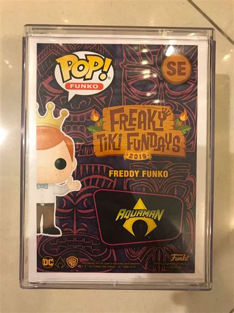 Aquaman Freddy Funko LE350 Fundays 2019 Hobbies Toys Toys Games