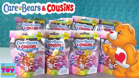 Care Bears And Cousins Series 4 Blind Bag Toy Opening Review Rare Bear