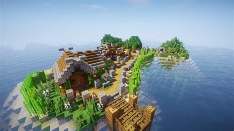 Simple Survival Island Base! Minecraft Map