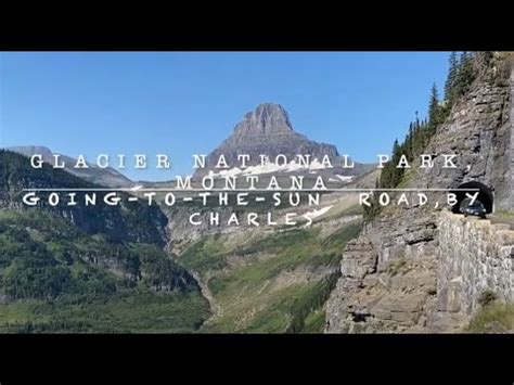 Going To The Sun Road Glaciernationalpark YouTube