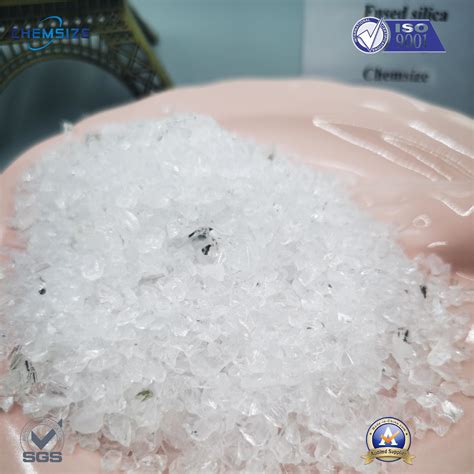 Grade B Fused Silica for Refractory Application Zero Thermal Expansion