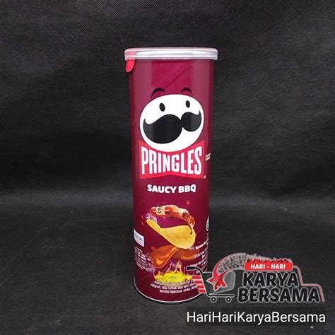 Jual Pringles Potato Crisps Saucy Bbq Gr Shopee Indonesia