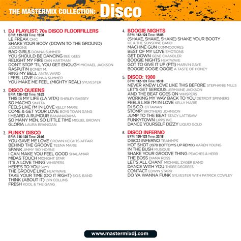 The Mastermix Collection Disco Mastermix