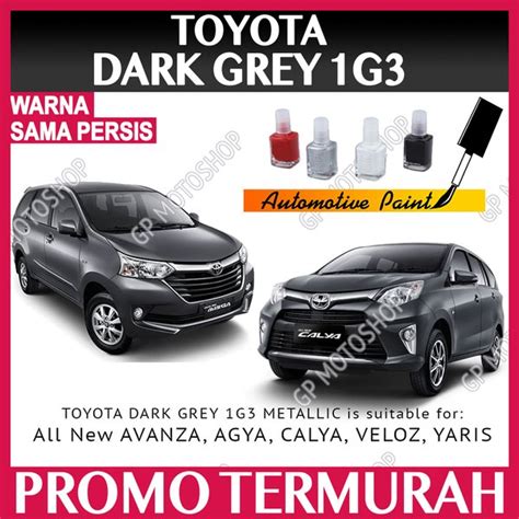 Jual TOYOTA DARK GREY METALLIC 1G3 CAT OLES PENGHILANG BARET MOBIL