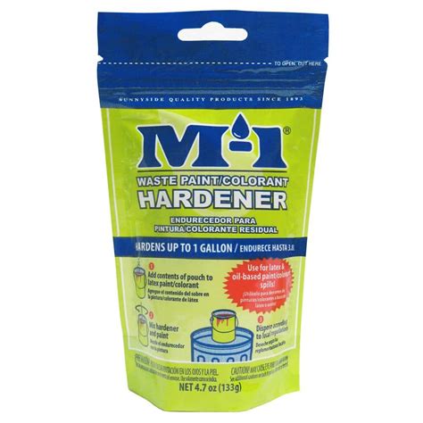 M Oz Paint Hardener For Paint Disposal M The Home Depot