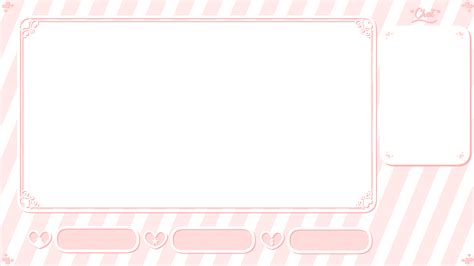 Pink Valentines Twitch Overlay Free Grimmie S Ko Fi Shop Ko Fi