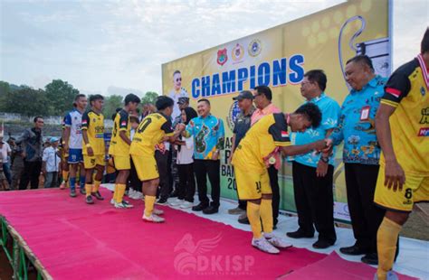 Piala Bupati Banggai Digelar April Libatkan Enam Zona