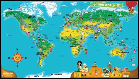 Awasome World Map Game Online 2022 – World Map With Major Countries