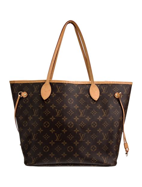 Louis Vuitton Monogram Neverfull Gm Brown Totes Handbags Lou850974 The Realreal