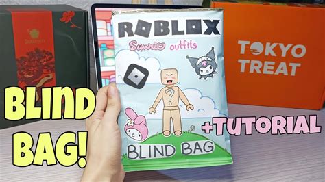 Paper Diy Roblox Sanrio Paper Doll Outfits Blind Bag Paper Asmr Ft Tokyotreat And Sakuraco Youtube