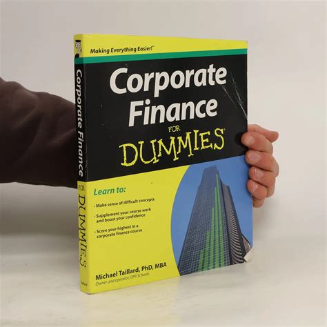 Corporate Finance Dummies Michael Taillard
