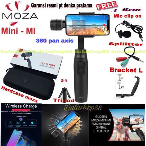 Jual Moza Mini Mi Axis Gimbal Smartphone Stabilizer Moza Mini Mi Di