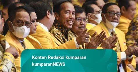 Kata Istana Soal Isu Jokowi Gabung Dan Jadi Ketum Golkar