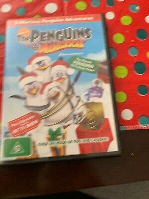 The Penguins Of Madagascar Christmas Caper Dvd Region Rare