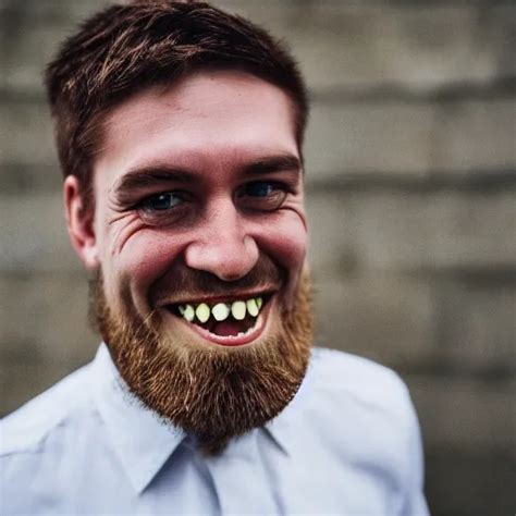 British Man With Bad Teeth Street Photography K Stable Diffusion