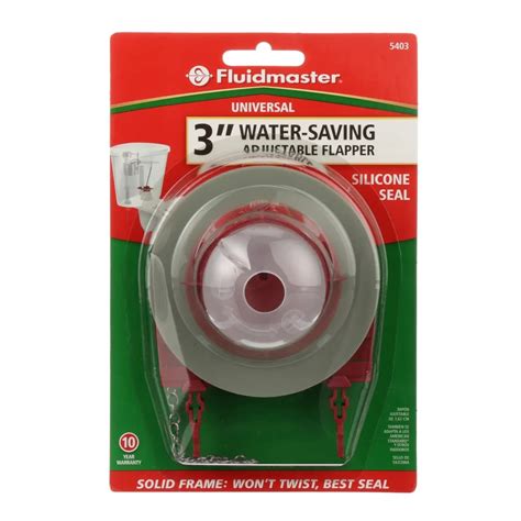 Fluidmaster Water Saving Long Life Toilet Flapper For Inch Flush