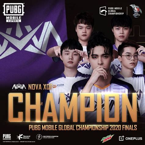 Nova Esports Crowned Pubg Mobile Global Championship Champions