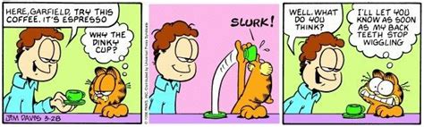 Espresso Garfield Comics Garfield Comic Strips