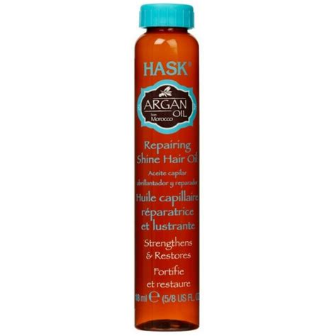 Hask Argan Oil Repairing Shine Hair Oil 58 Oz