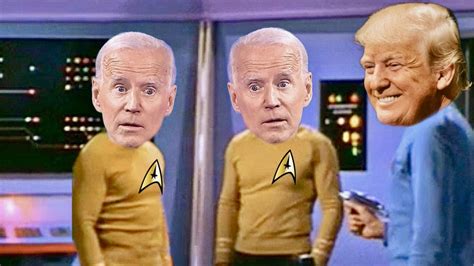 Time To Leave Earth Joe Biden S Star Trek Try Not To Laugh Youtube