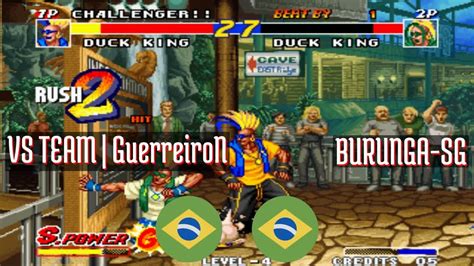 Real Bout Fatal Fury FT5 VS TEAM GuerreiroN BR Vs BURUNGA SG