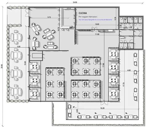 Progetto Di Un Ristorante Criteri Norme Dwg Da Scaricare