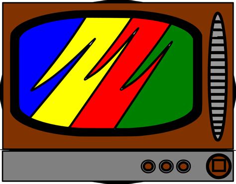 Broken TV - Openclipart