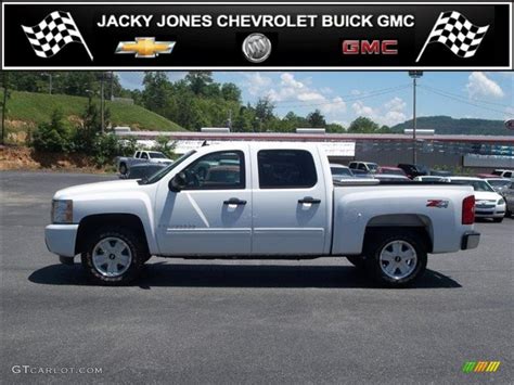 2009 Summit White Chevrolet Silverado 1500 Lt Z71 Crew Cab 4x4 30722878 Car