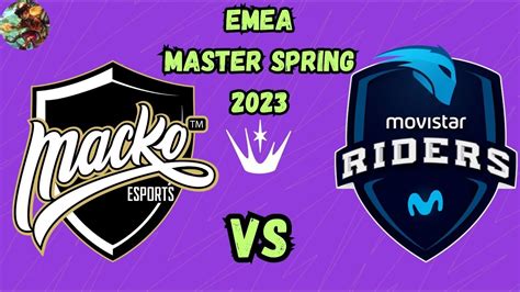 MRS Vs MCK EMEA Master Spring 2023 Group B Stage Movistar Riders