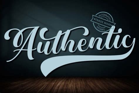 Authentic Font By Doehantz Studio Creative Fabrica