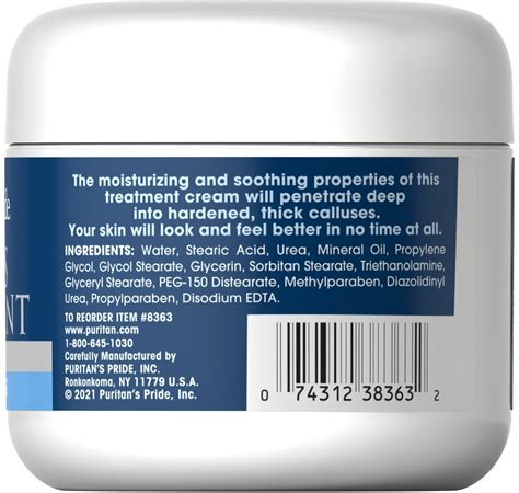 Puritans Pride Callus Treatment Cream 4oz Maxhub Pharmacy