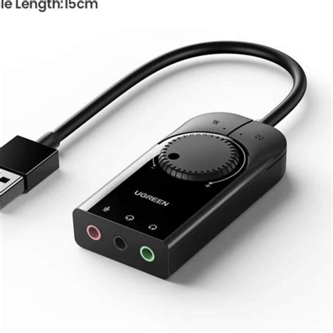 Jual Ugreen Usb External Stereo Soundcard Adapter With Volume Control