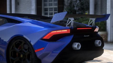 Lamborghini Huracan Tecnica 2023 Add On Tuning Fivem Gta5