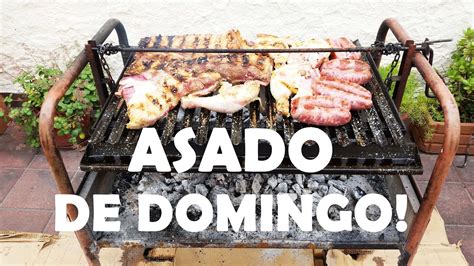 Asado de domingo en Familia Vieja Parrilla Cómo hacer asado