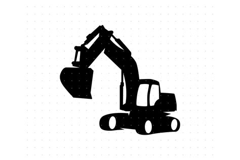 Excavator Svg By Crafteroks Thehungryjpeg