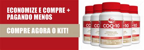 KIT 3 COENZIMA COQ 10 VITAFOR 60 CÁPSULAS Edin