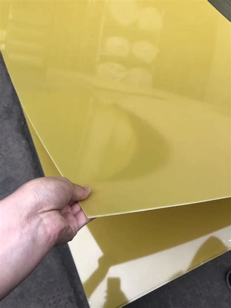 Color Coated G Yellow Epoxy Fiberglass Sheet Thickness Mm At Rs