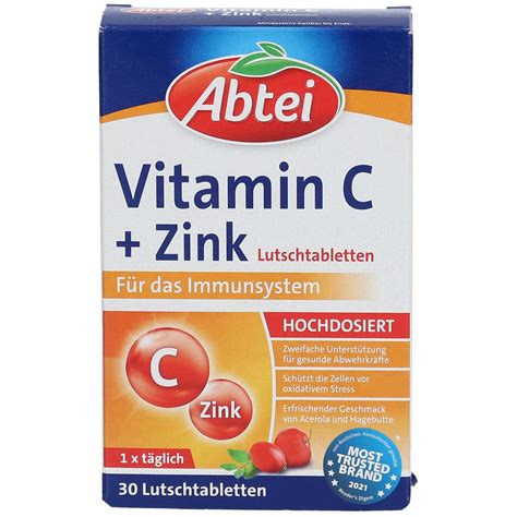 Abtei Vitamin C Zink St Shop Apotheke