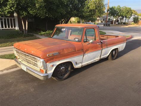 1969 Ford F-250 Wrapped Around a Crown Victoria – Engine Swap Depot