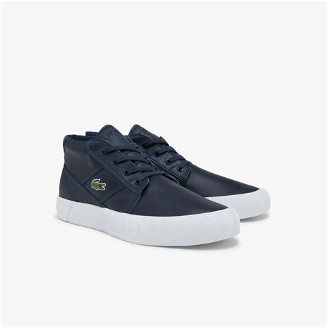 Lacoste Gripshot Chukka Cma Erkek Deri Lacivert Beyaz