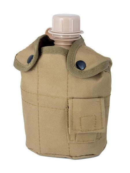 Фляга фляжка армейская 1000, бежевый, тактическая - купить с доставкой ...
