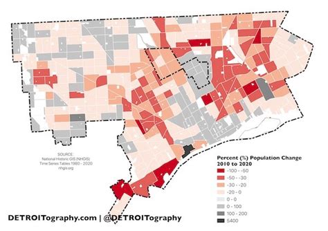 Mapping Detroit Where Are Detroit S 1 852 Newest Residents Living