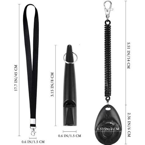 Clicker Chien Et Sifflet Chien Professionnel Sifflet Chien Rappel Anti