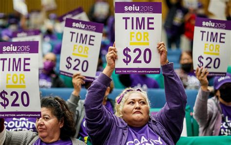 The Fight For A Higher Minimum Wage Continues In The Nation