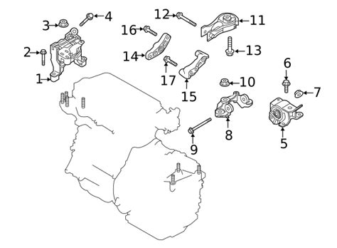 2019 Mazda CX 5 Trans Mount K147 39 070A RealMazdaParts