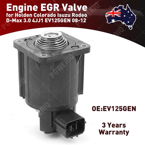 Engine Egr Valve Suit Holden Colorado Isuzu Rodeo D Max 30 4jj1