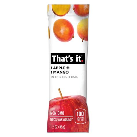 Thats It Fruit Bars — Snackathon Foods